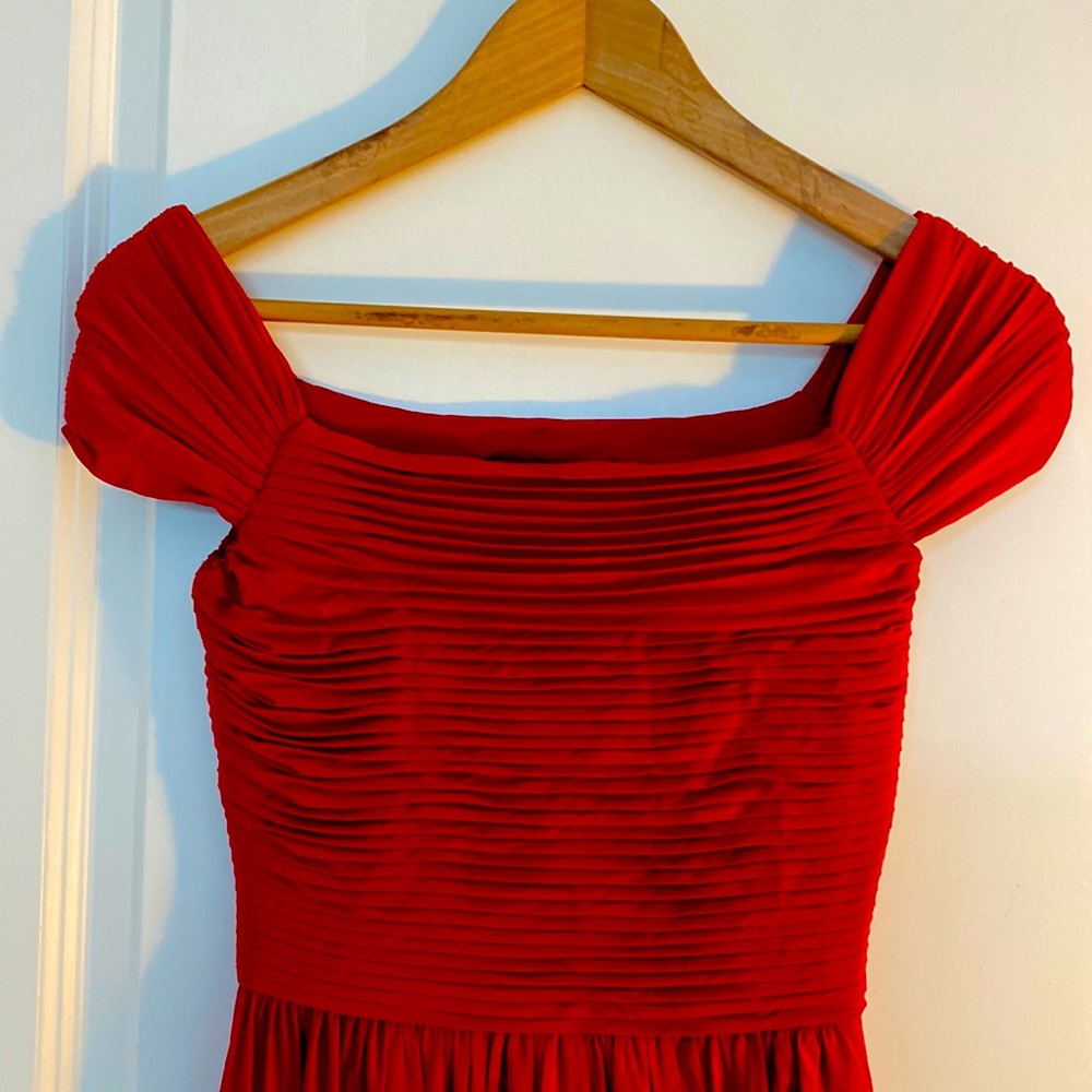 Stunning red dress